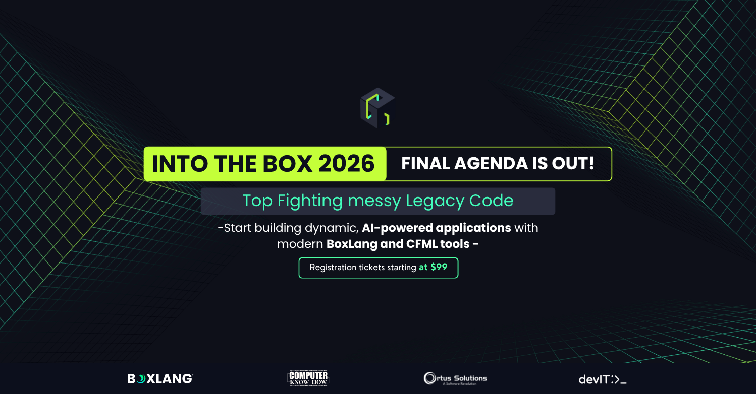 Into the Box Final Agenda and Speakers are OUT! 🚀